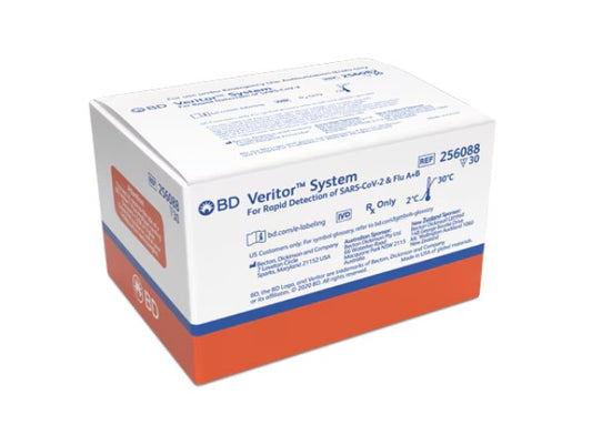 BD Veritor SARS-CoV-2 Flu A/B Rapid Test Kit 30 Tests medical supply
