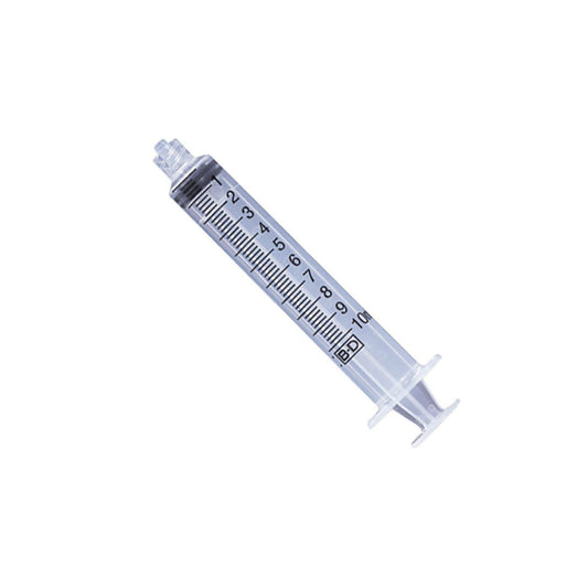 BD Syringe Only 10mL Luer-Lok Tip Sterile Individually Wrapped Case medical supply