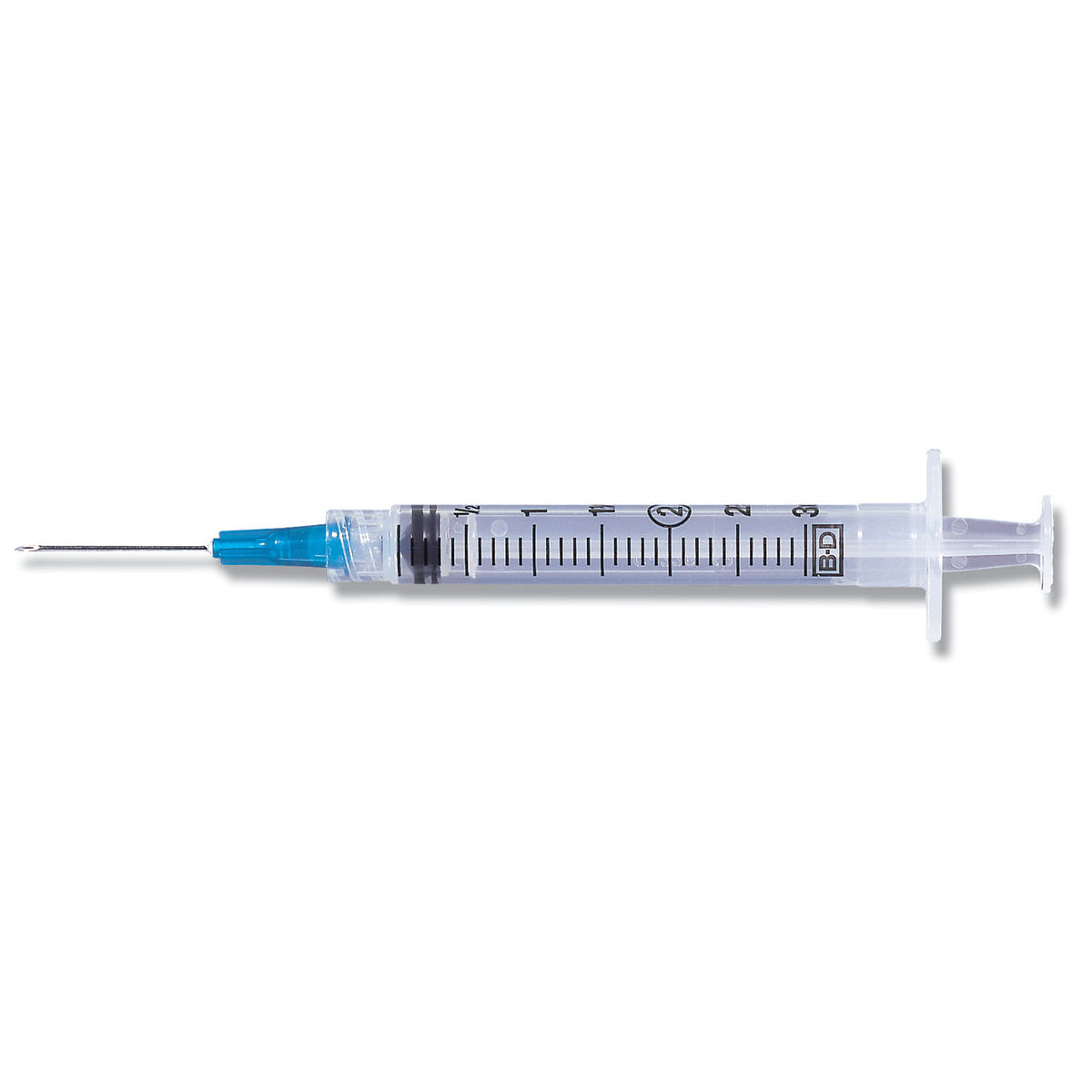 BD 3cc 23G x 1 inch Luer-Lok Tip Syringe Case medical supply