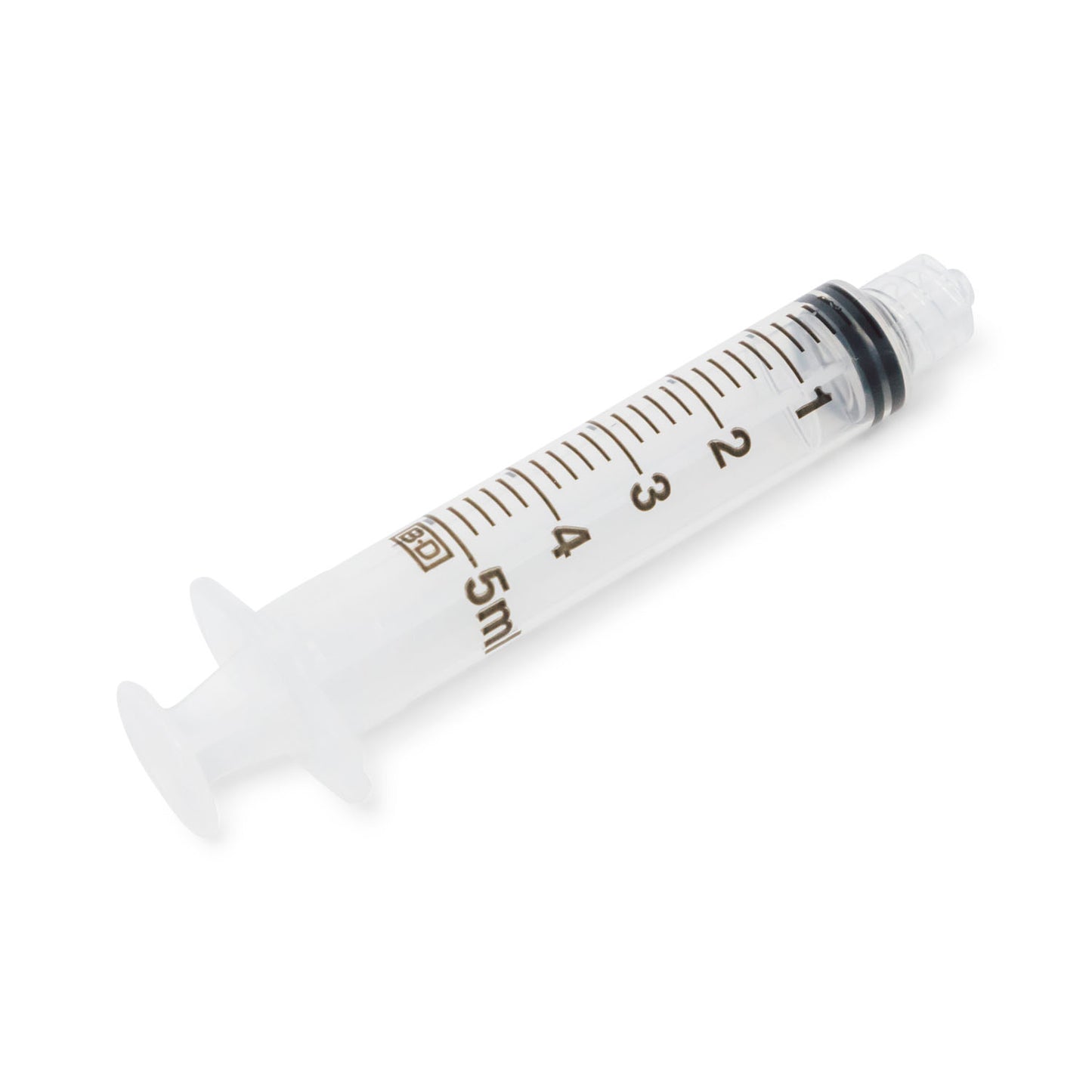 BD Syringe Only 5mL Luer-Lok Tip Sterile Individually Wrapped Box medical supply