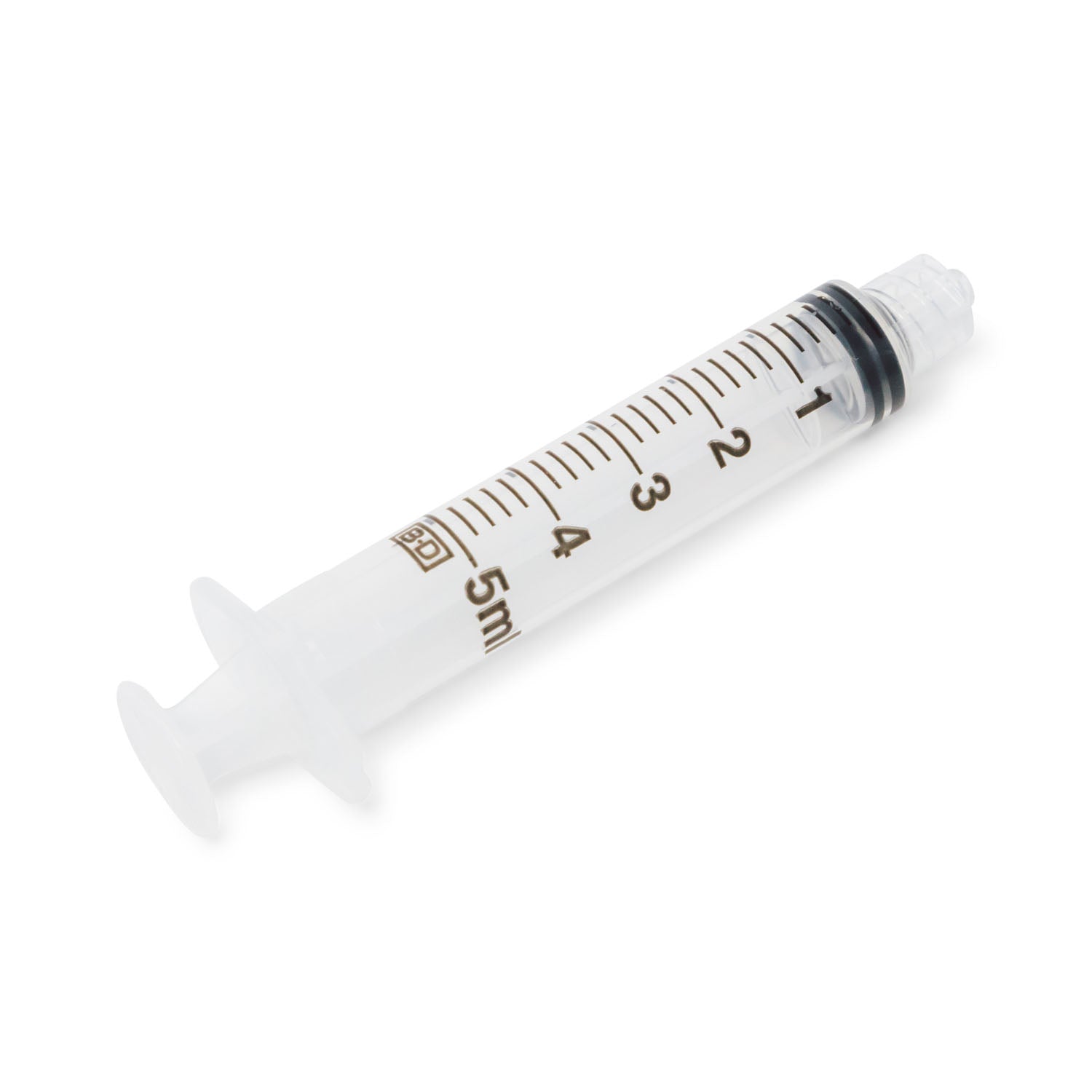 BD Syringe Only 5mL Luer-Lok Tip Sterile Individually Wrapped Case medical supply
