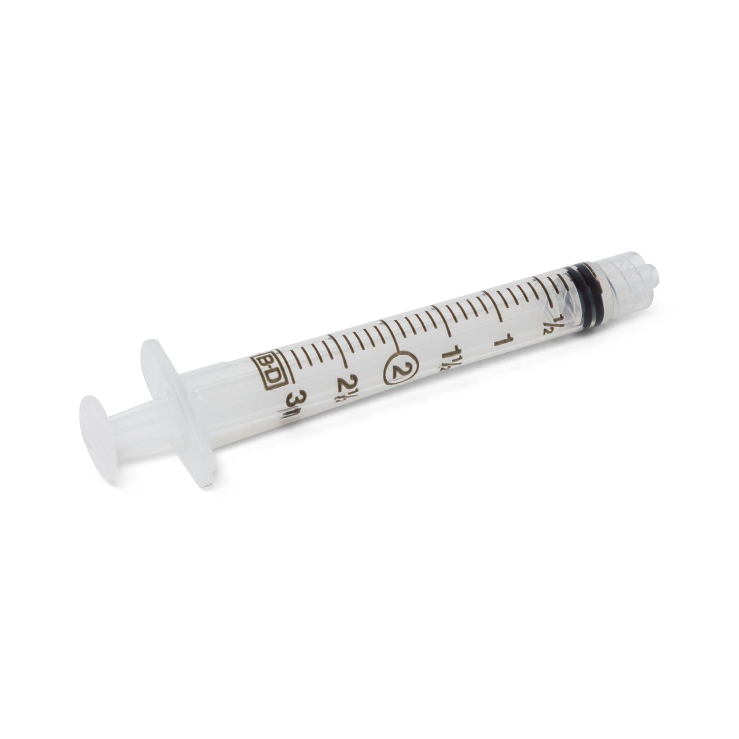 BD Syringe Only 3mL Luer-Lok Tip Sterile Individually Wrapped Box medical supply