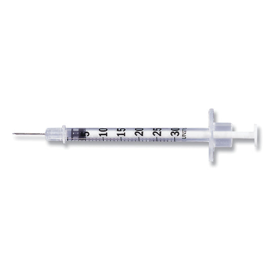 Embecta Insulin Syringe Ultra-Fine 0.3mL 31G Box medical supply
