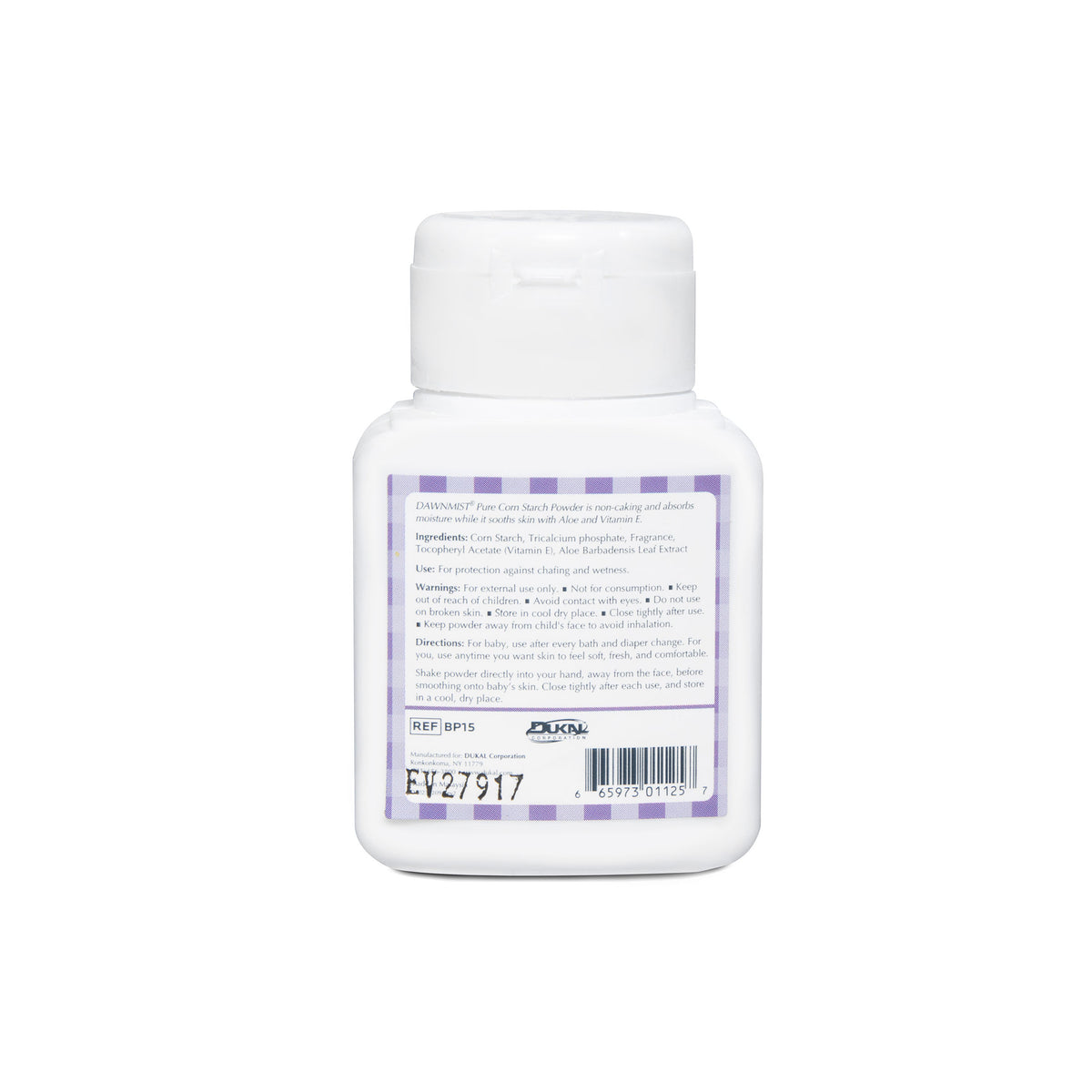 Dukal Baby Powder 1.5 oz Case medical supply