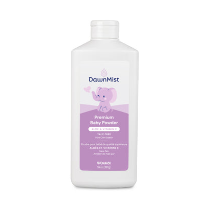 Dawn Mist Premium Baby Powder 14 oz Case medical supply