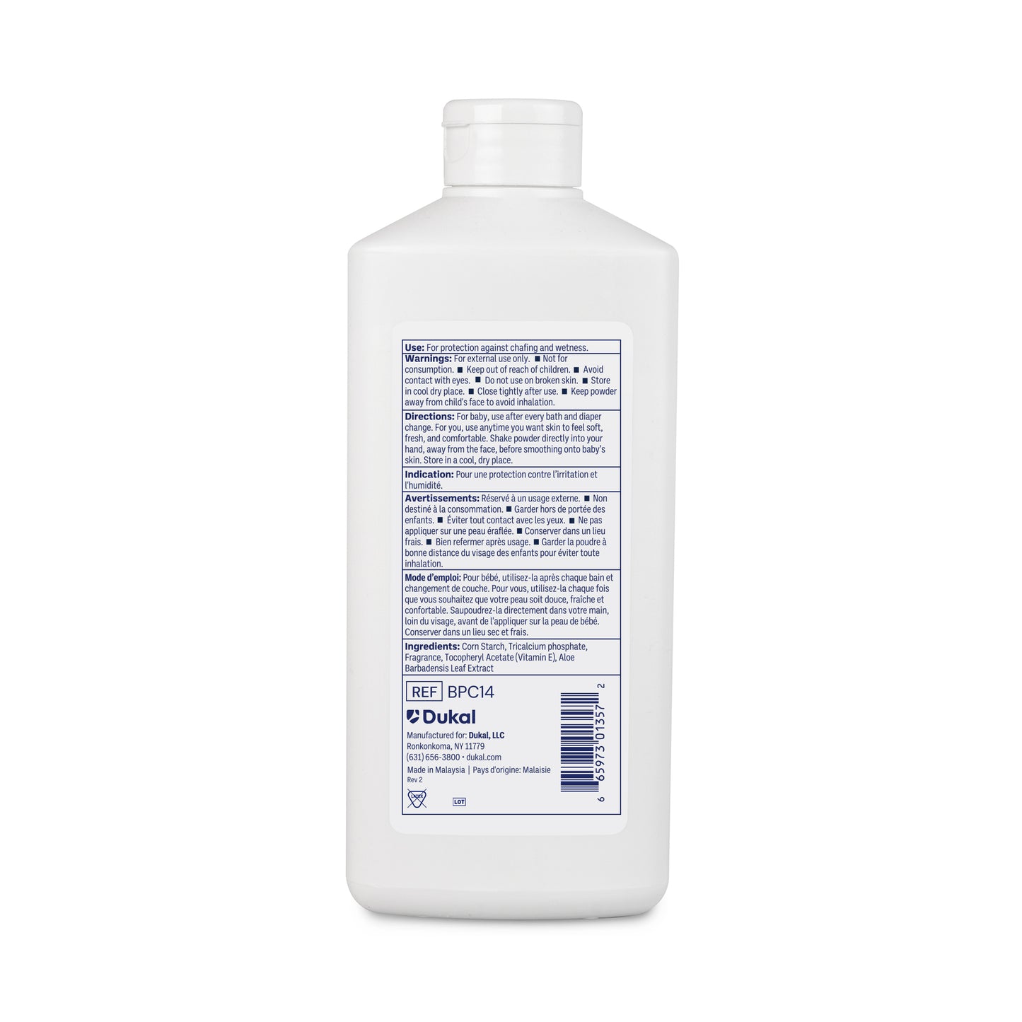 Dawn Mist Premium Baby Powder 14 oz Case medical supply