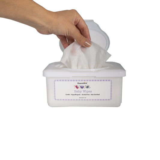 Dawn Mist Baby Wipes 7 inch x 8 inch Tub Case medical supply