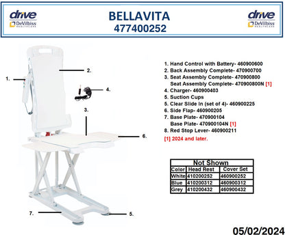 Bellavita Dive Bath Lift (477400252) medical supply