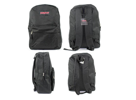 17" Black Backpacks, Case of 24 (1994343), Black