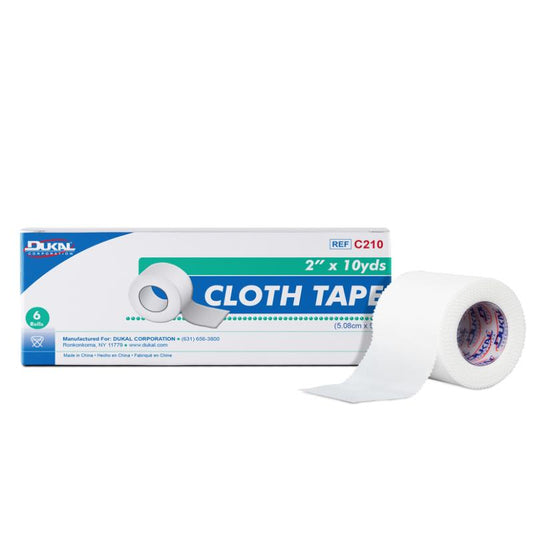 Dukal Cloth Tape 2 inch x 10 yd Case of 72 medical supply