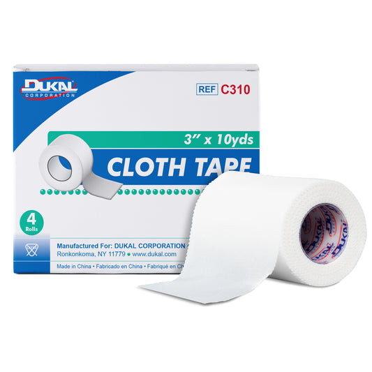 Dukal Cloth Tape 3 inch x 10 yd Case of 48 medical supply