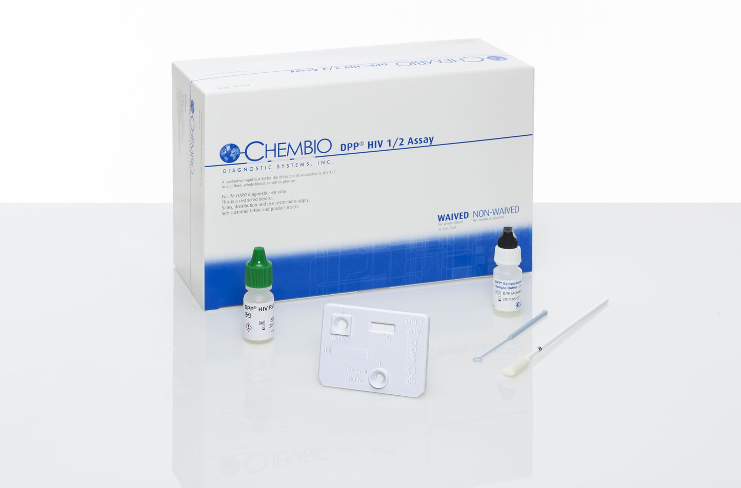 Chembio DPP HIV 1/2 Assays 20 per Kit medical supply
