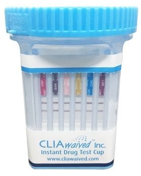 CLIAwaived IDTC II 12 Panel Drug Test Cup No THC Box of 25 medical supply