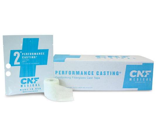 CNF Fiberglass Cast Tape 2 in x 4 yds Black 10/Box medical supply
