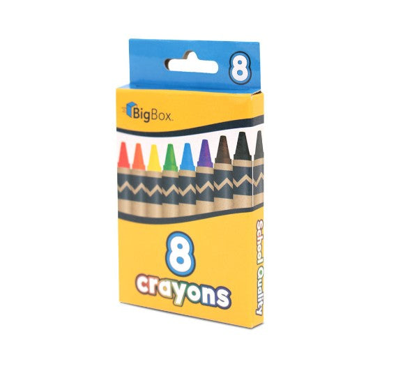 BigBox Crayons, 8ct, 192 Packs/Case (2363991) medical supply