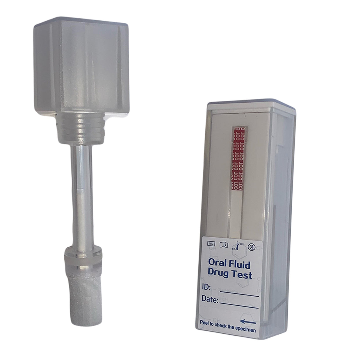 Accutest Oral Fluid Cotinine Test Mini Cube DS443 25/Box medical supply