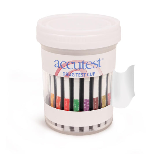 Accutest 12 Panel CLIA Waived Multi Drug Test Cup DS930a 25/Box medical supply