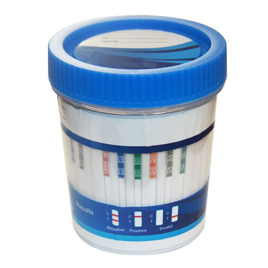 Accutest 10 Panel Plus 3 Drug Test Cup Box of 25 medical supply