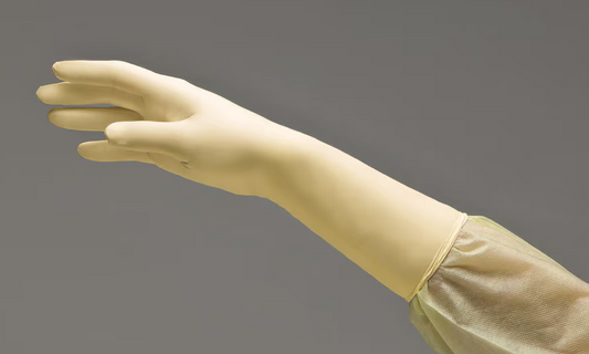 Innovative Size 8 Latex Sterile Extended Cuff Surgical Gloves PF Textured Case medical supply