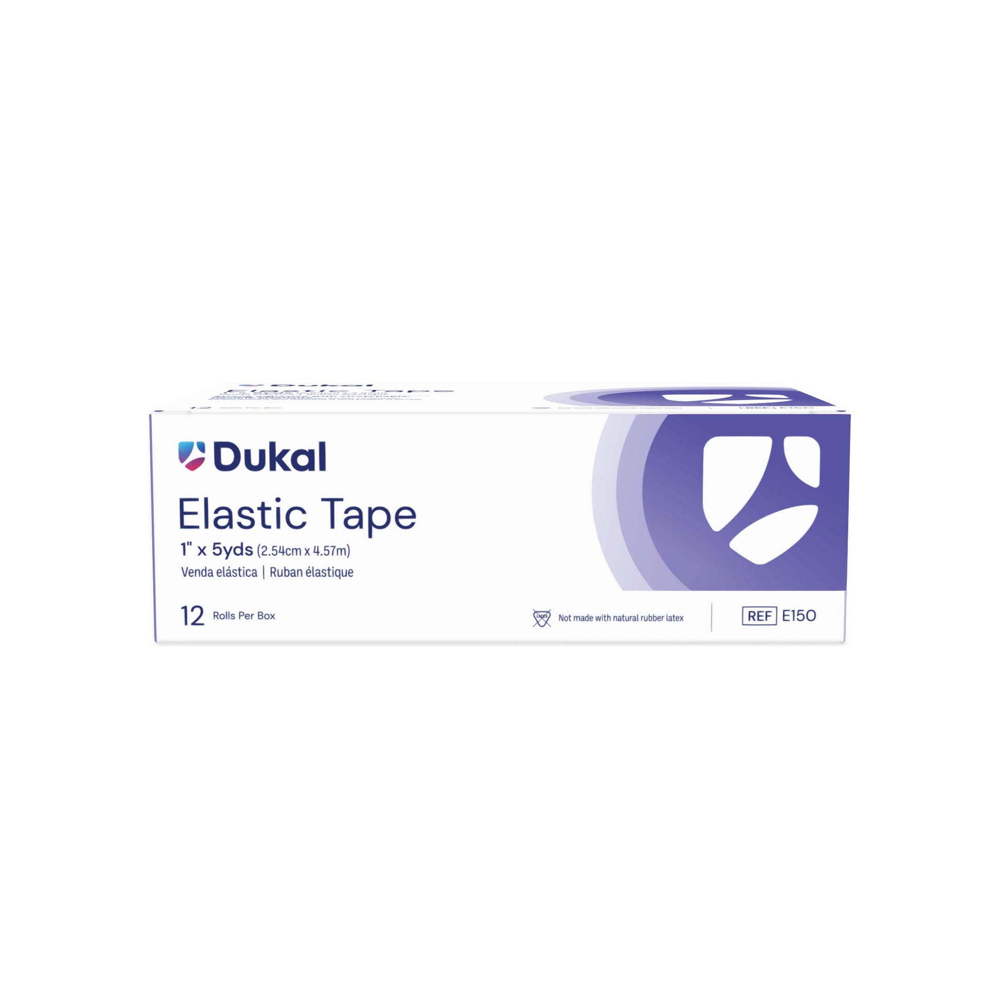 Dukal Elastic Tape 1 in x 5 yd Case medical supply