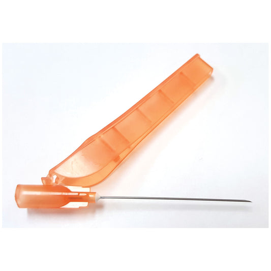 Exel Corporation Safety Hypodermic Needle 25G x 1 1/2 inch Case medical supply