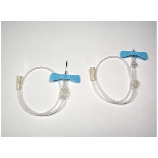Exel Safety Butterfly Winged Infusion Set 21G x 3/4 12 Tube medical supply