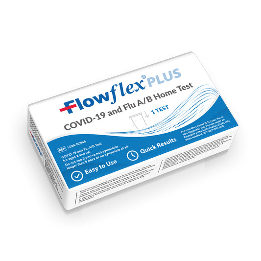 Acon Laboratories Flowflex PLUS COVID-19 Flu A/B Home Test 1 per Box medical supply