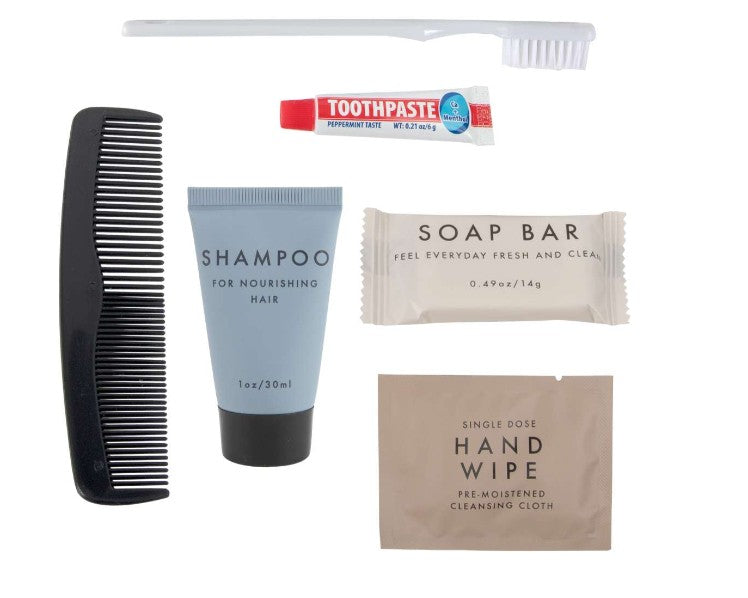 Hygiene Kits 6 Pieces 100 Kits medical supply