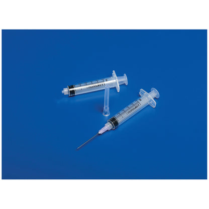 Cardinal Health Syringe Only 6mL Luer Lock Tip 0.2cc Graduations Case medical supply