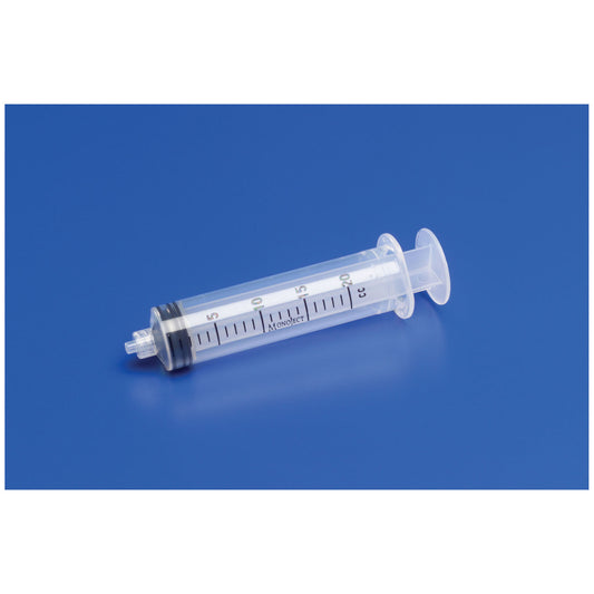 Cardinal Health Syringe Only 20mL Luer Lock Tip 1cc Graduations Case medical supply