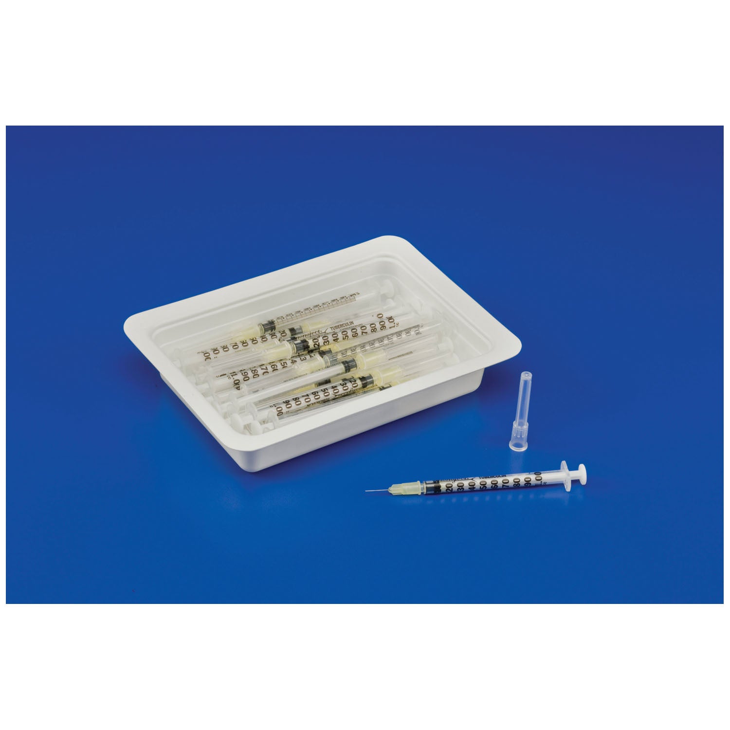 Cardinal Health Allergy Tray TB Syringe 1/2cc 28G x 1/2 Case medical supply