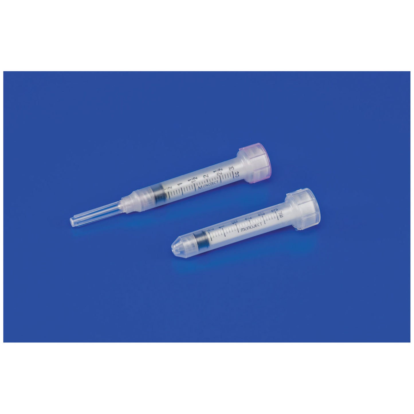 Cardinal Health 3mL 25G x 5/8 inch 0.1cc Graduations Syringe Box medical supply
