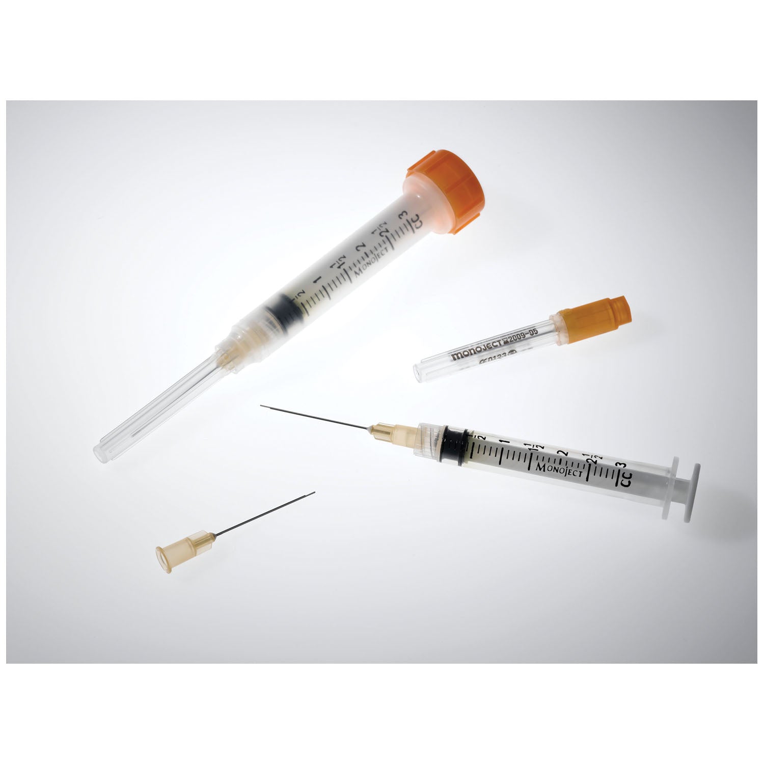 Cardinal Health Endodontic Irrigation Syringe 27G Luer Lock Yellow Sterile Case medical supply