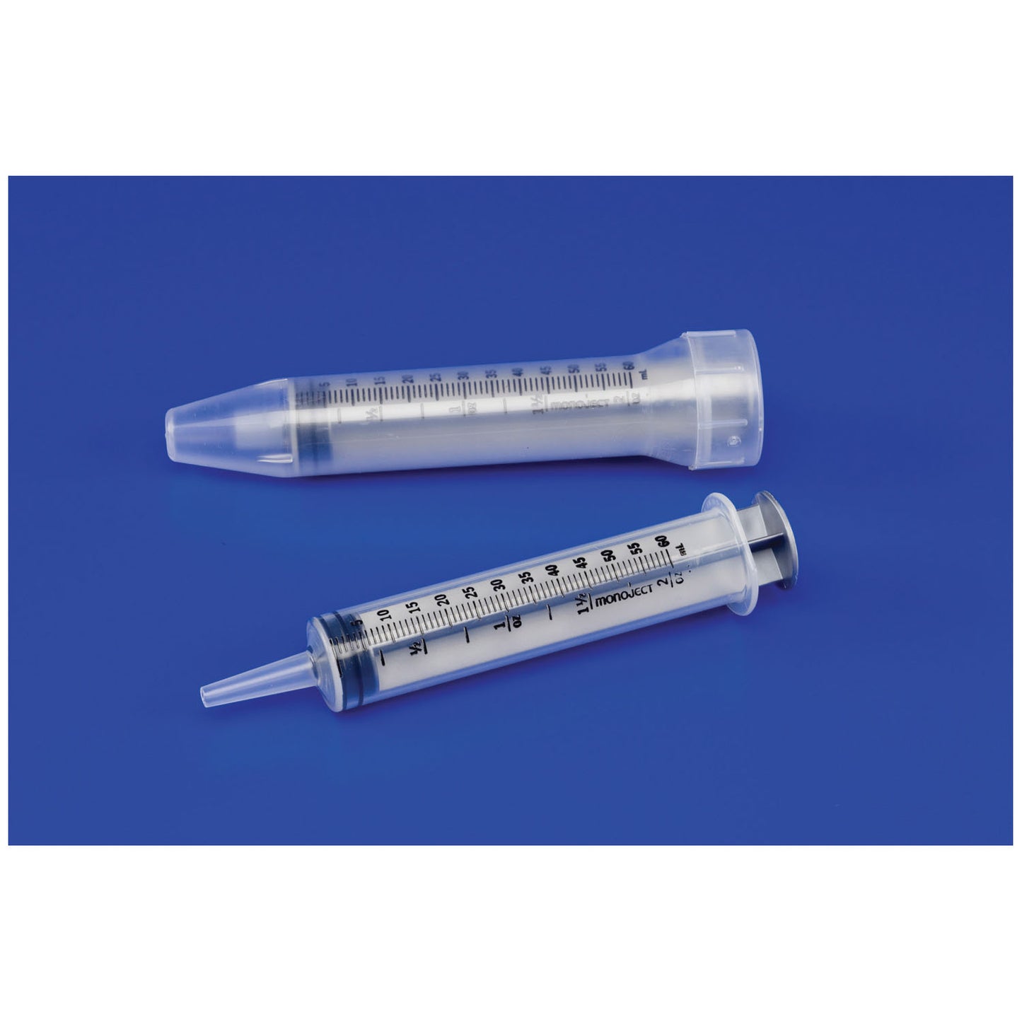 Cardinal Health Syringe Only 60mL Toomey Tip 5cc 1/4 oz Graduations Box medical supply