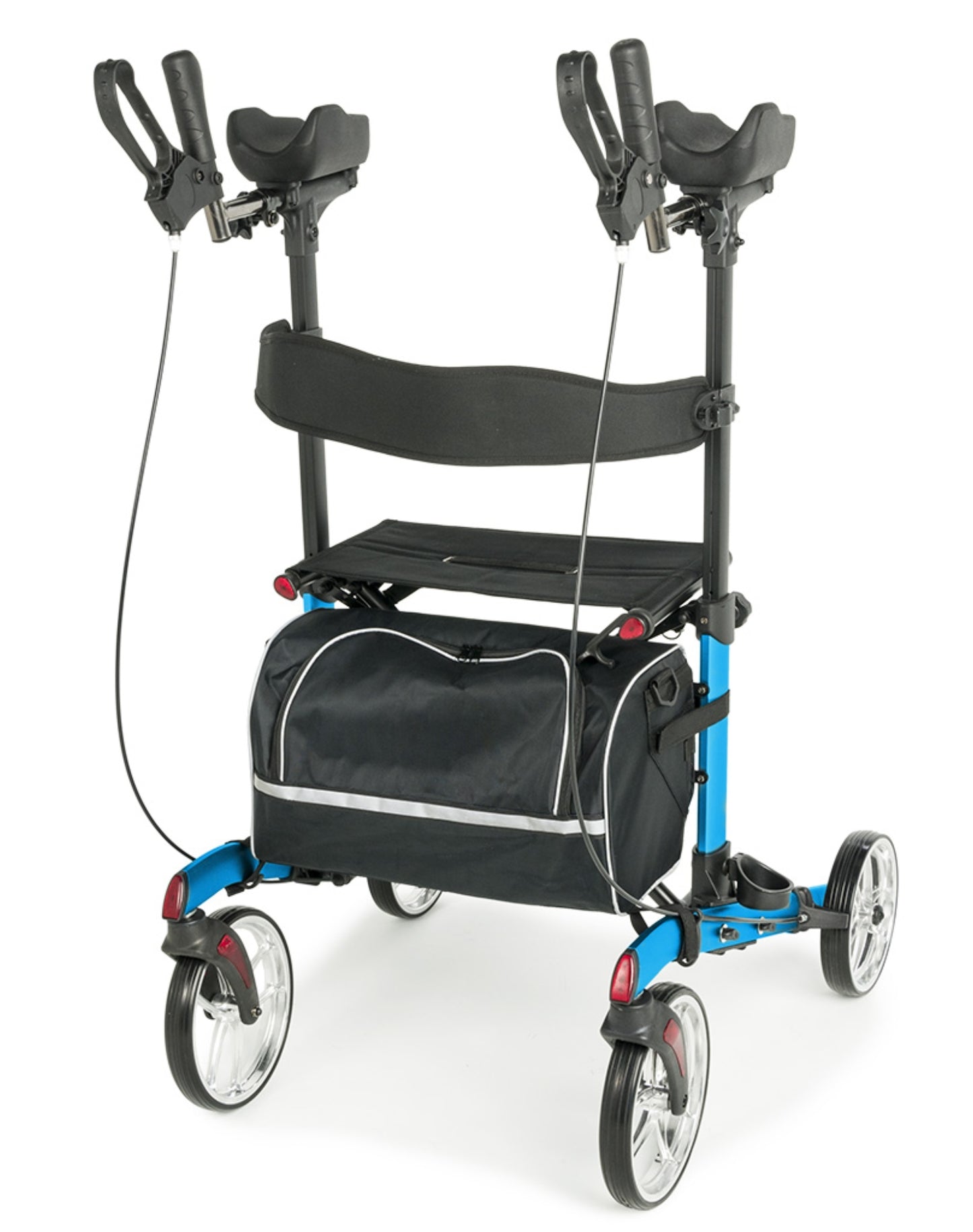 Lumex Gaitster Forearm Rollator Blue medical supply