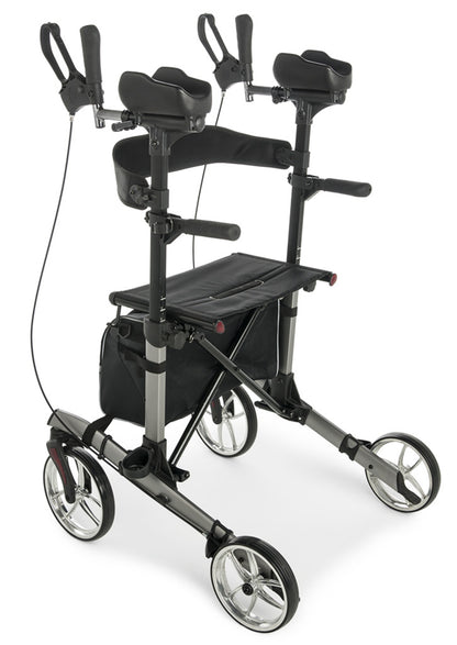 Lumex Gaitster Forearm Rollator Graphite medical supply
