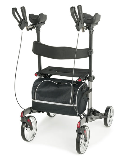 Lumex Gaitster Forearm Rollator Graphite medical supply