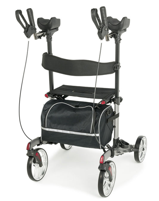 Lumex Gaitster Forearm Rollator Graphite medical supply