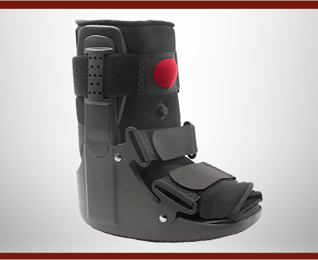 TLC DME Low Top Polymer Pneumatic Walking Boot Small medical supply