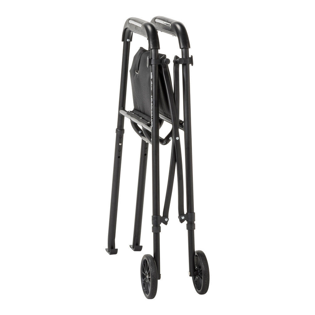 MD by Drive Air-Go Walker with Seat Onyx medical supply