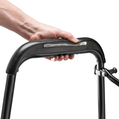 MD by Drive Air-Go Walker with Seat Onyx medical supply