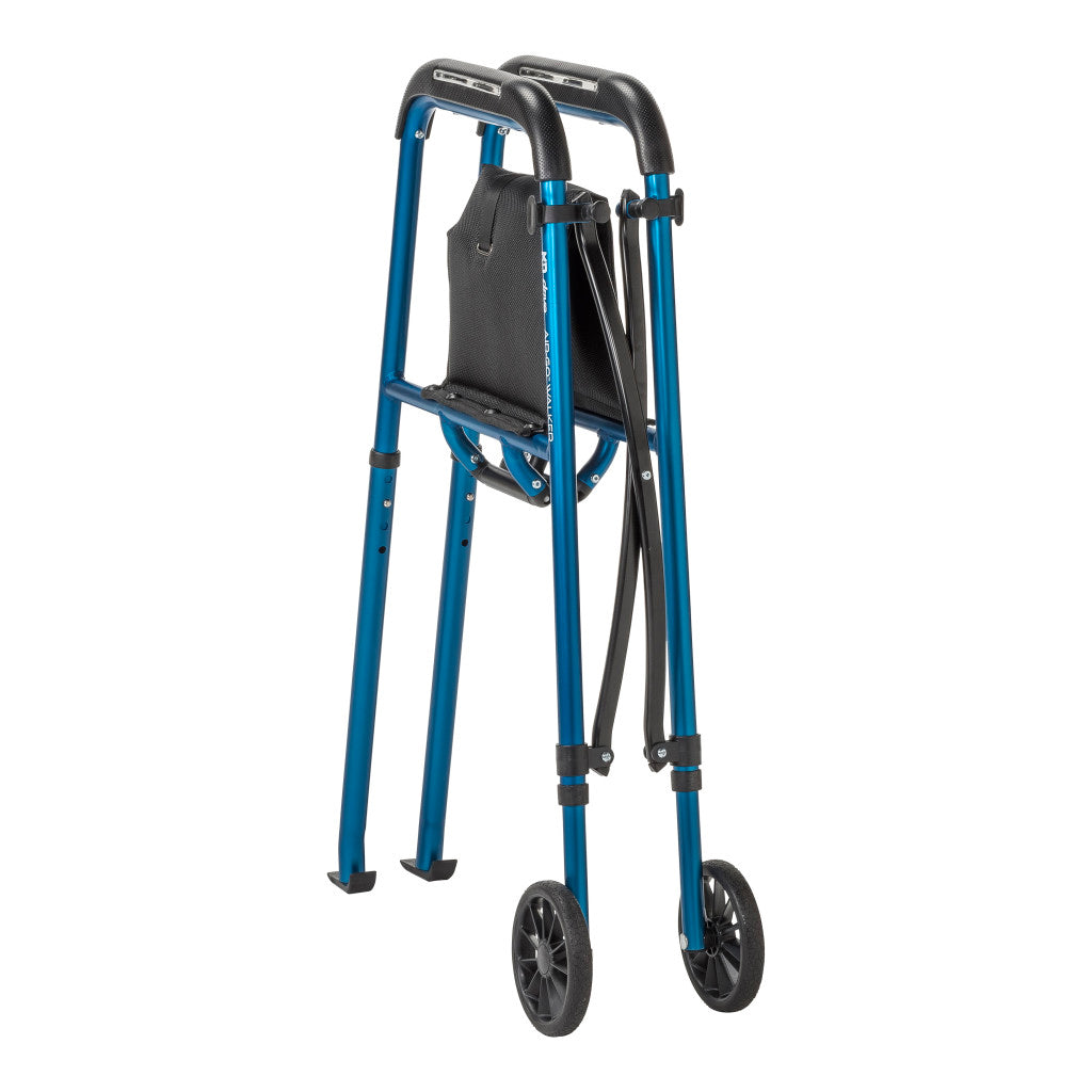 MD by Drive Air-Go Walker with Seat Sapphire medical supply