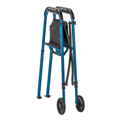 MD by Drive Air-Go Walker with Seat Sapphire medical supply