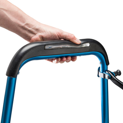 MD by Drive Air-Go Walker with Seat Sapphire medical supply