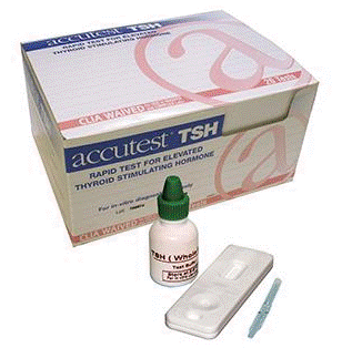 Accutest TSH Test MD801 20 Tests medical supply