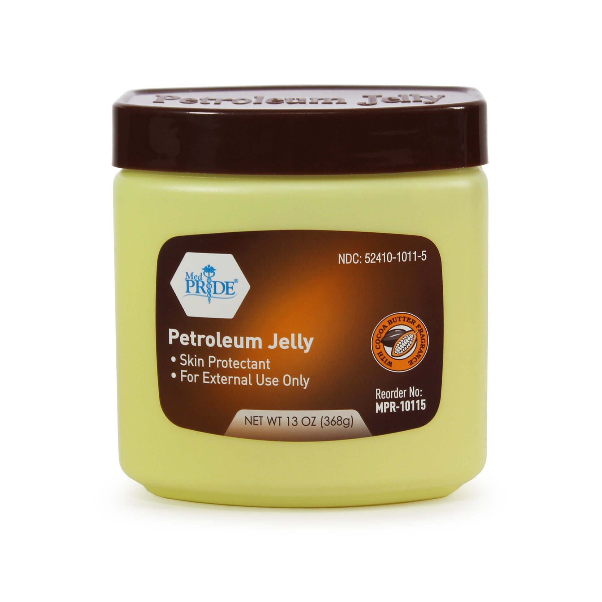 MedPride Cocoa Butter Petroleum Jelly 13 oz Case of 24 medical supply