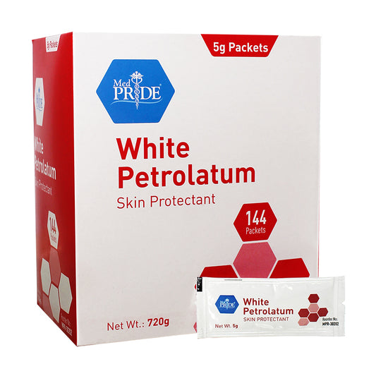 MedPride White Petrolatum 5 g Packets medical supply