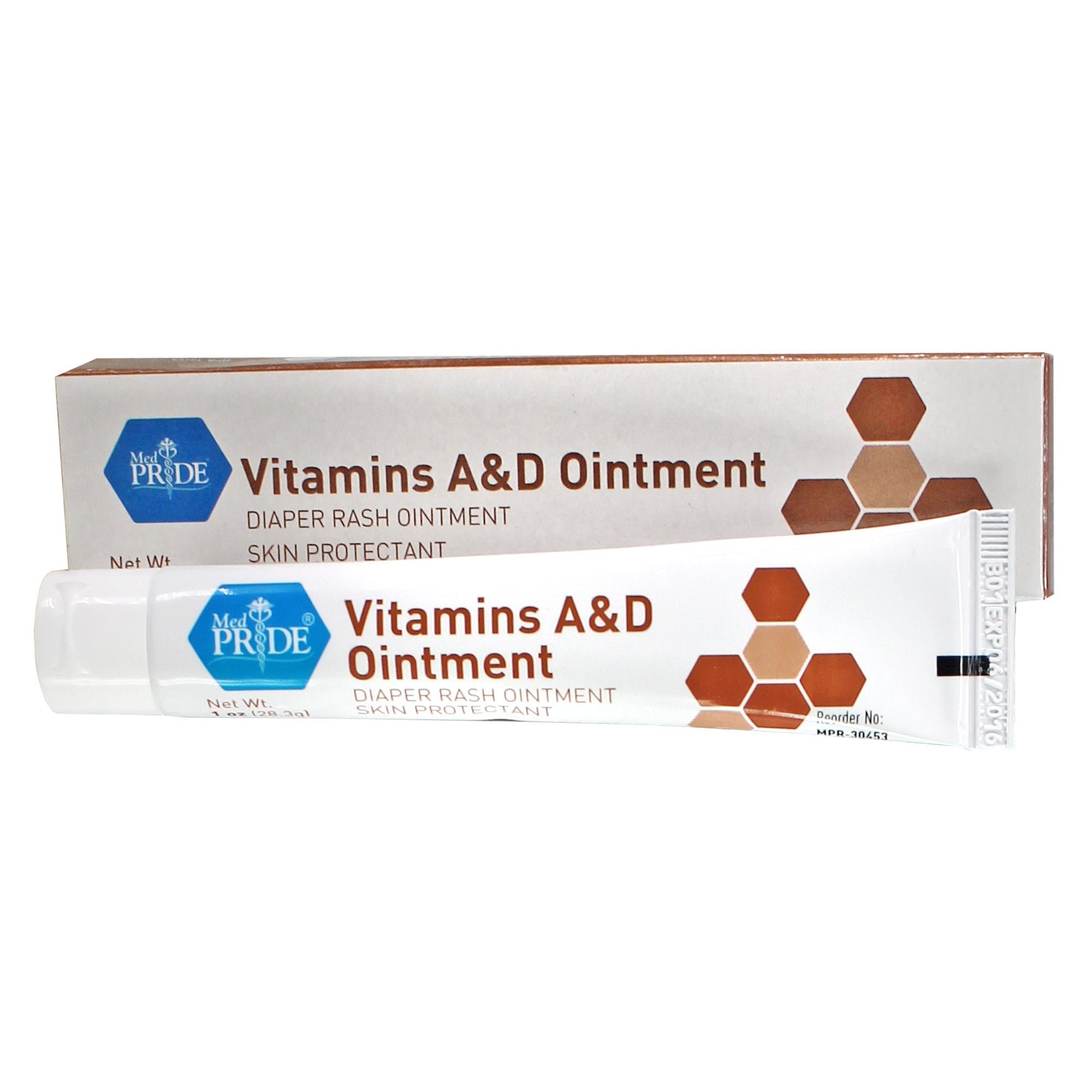 MedPride Vitamins A&D Ointment 1oz Tubes Boxed 72 Case medical supply