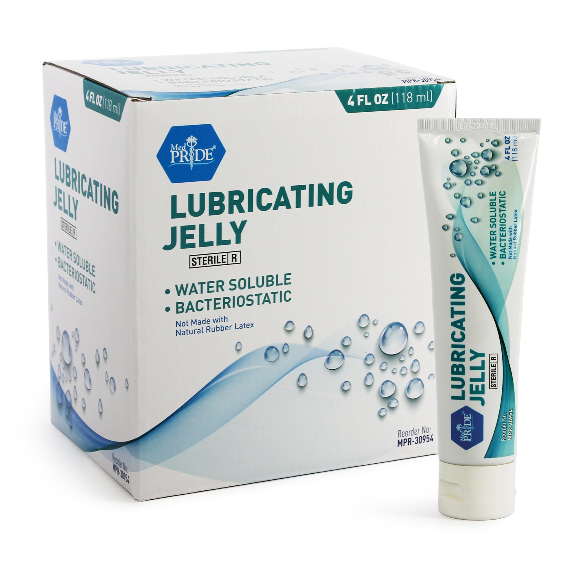 MedPride Lubricating Jelly 4oz Tubes Case medical supply
