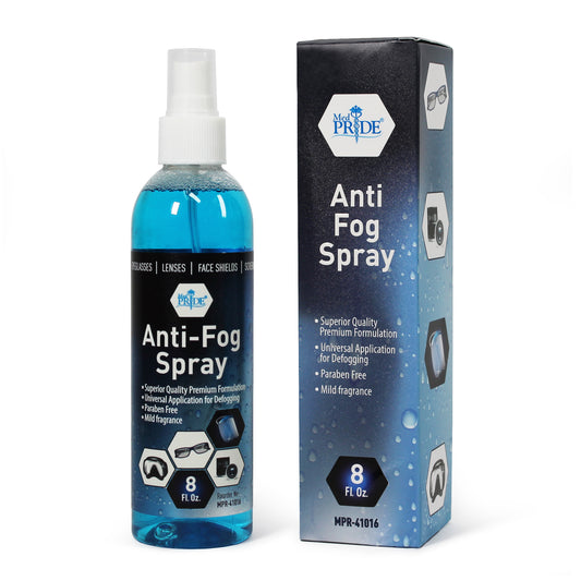 MedPride Anti Fog Spray 8oz Spray Bottles 48 Case medical supply